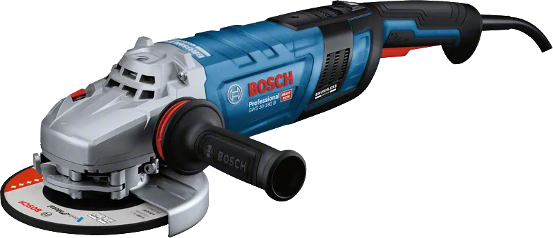 Γωνιακός τροχός Bosch GWS 30-180 B με δίσκο 180 mm.