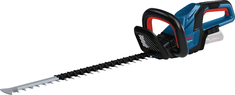 Ασύρματο ψαλίδι μπορντούρας Bosch GHE 18V-60 για κλάδεμα θάμνων.