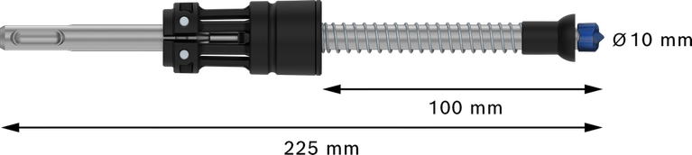 Τρυπάνι με πιστόλι Bosch EXPERT SDS Clean plus-8X 10x225mm.
