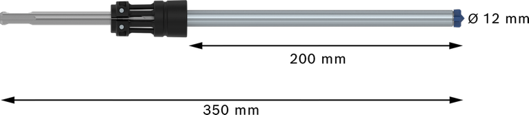 Τρυπάνι με πιστόλι Bosch EXPERT SDS Clean plus-8X 12mm.