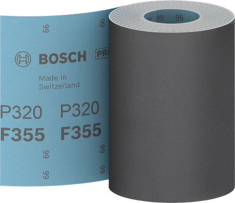 Ρολό λείανσης Bosch PRO C355, πλάτος 93 mm, κόκκωση 320.