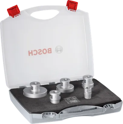 Σετ κοπτικών ξηρού πυρήνα Bosch PRO 5 τεμαχίων σε θήκη.