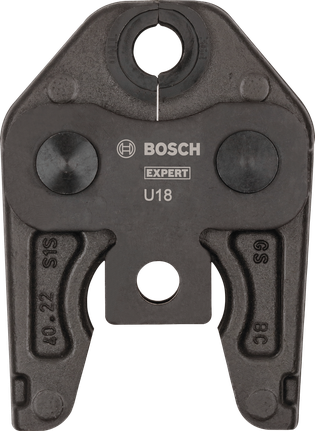 Σιαγόνα πρέσας Bosch EXPERT Standard U18 για περίγραμμα U μεγέθους 18.