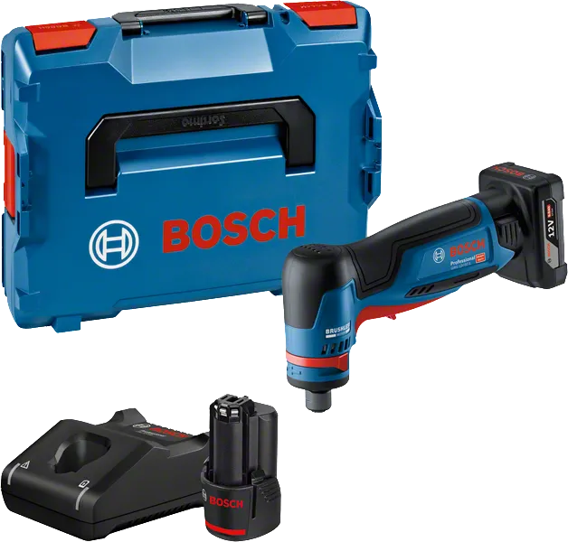 Ασύρματος γωνιακός λειαντήρας Bosch GWG 12V-50 με θήκη.