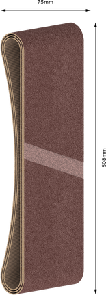 Ταινία λείανσης Bosch PRO X440 75x508mm G100.