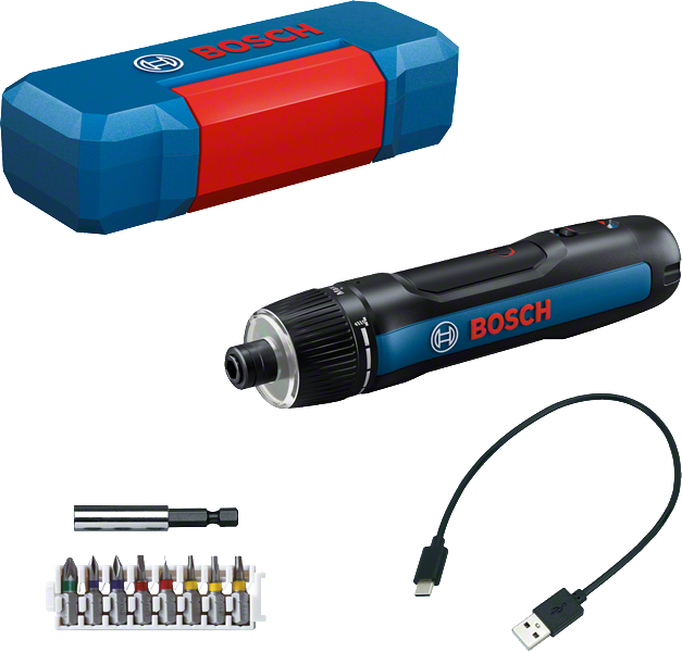 Σετ κατσαβιδιών Bosch GO 3 με καλώδιο φόρτισης USB.