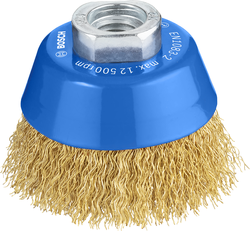 Βούρτσα καθαρισμού μετάλλων Bosch PRO 70mm για γωνιακούς λειαντήρες.