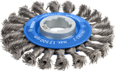 Βαρύς τροχός Bosch PRO Metal X-Lock με κόμπους, 115 mm.