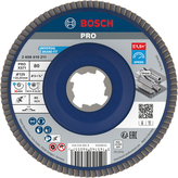 Δίσκος πτερυγίων Bosch PRO X571 125 mm G80 X-Lock για μέταλλο.