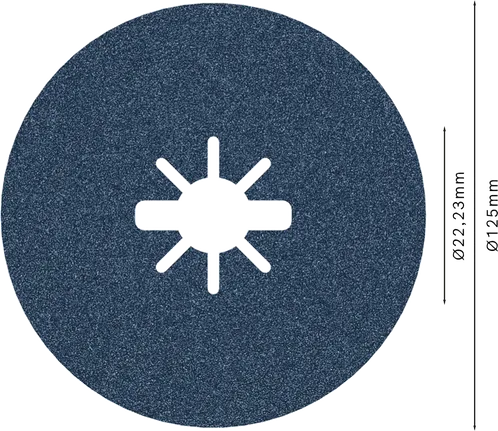 Δίσκος ινών Bosch PRO R574 X-Lock 125 mm G100.