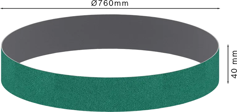 Ταινία λείανσης Bosch PRO Y580 40x760mm G120 για λεπτό τρίψιμο.