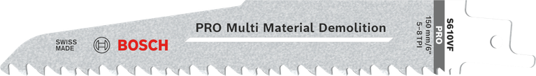 Λάμα πριονιού Bosch PRO Multi Material Demolition S610VF.
