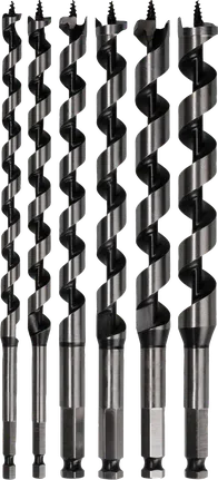 Σετ τρυπανιών ξύλου Bosch PRO L235, 6 τεμάχια για τρύπημα ξύλου.