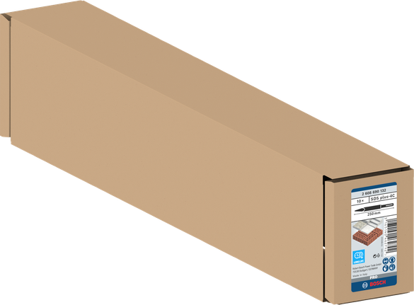 Σετ μυτερών καλεμιών Bosch SDS plus-4C 250 mm 10 τεμάχια.