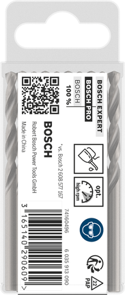 Σετ τρυπανιών Bosch PRO Metal HSS-G 4,2 mm.