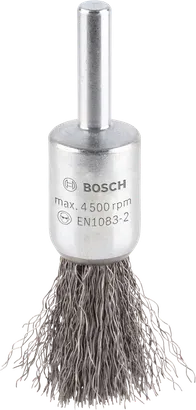 Βούρτσα καθαρισμού μετάλλων Bosch PRO με ίσιο στέλεχος 15 mm.