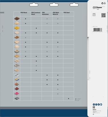 Λεπίδα κυκλικού πριονιού Bosch PRO Wood 350 x 3,5 x 30 mm.