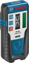 Δέκτης λέιζερ Bosch LR 1G, προστασία IP65 από σκόνη και πιτσιλίσματα.