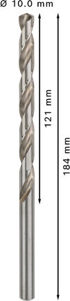 Bosch PRO Metal HSS-G τρυπάνι μεγάλου μήκους 10 mm.