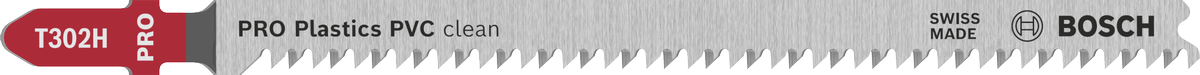 Λάμα σέγας Bosch PRO Plastics PVC clean T302H.