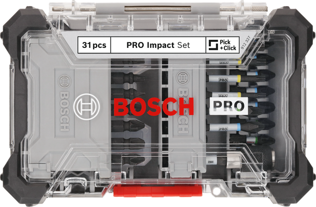 Σετ κατσαβιδιών Bosch PRO Impact 31 τεμ.