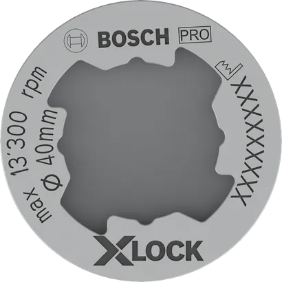 Κεραμική φρέζα ξηρής κοπής Bosch PRO X-Lock, 20 x 35 mm.