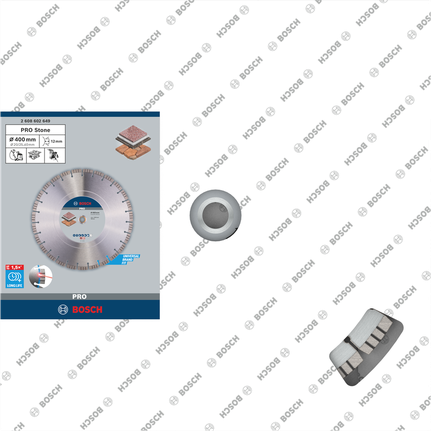 Διαμαντόδισκος Bosch PRO Stone 400×20/25,4 mm.