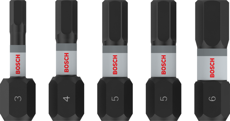 Σετ μύτες κρούσης Bosch PRO H H3-H6 25mm για βίδωμα.