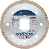 Διαμαντένιος δίσκος Bosch PRO Ceramic X-Lock, 115 mm.
