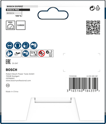 Πλευρική φρέζα Bosch PRO 105 x 22 x 4 mm 8 δόντια.
