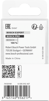 Μύτη φρέζας Bosch PRO με στέλεχος 8 mm.