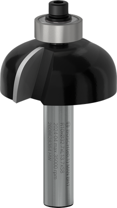 Κάλυμμα μύτης φρέζας Bosch PRO με ακτίνα 10 mm, στέλεχος 8 mm.