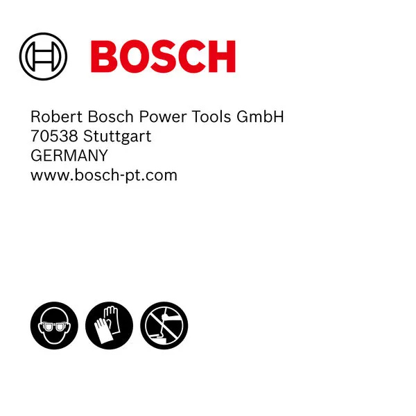 Ετικέτα κατσαβιδιού Bosch VDE.
