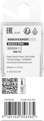 Ίσια μύτη φρέζας Bosch PRO 4×8 mm.