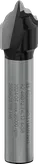 Κόλληση και αυλάκωση για μύτες φρέζας Bosch PRO, στέλεχος 8 mm.