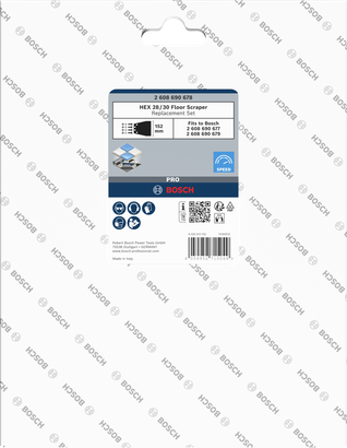 Σετ αντικατάστασης ξύστρας δαπέδου Bosch HEX 28/30.