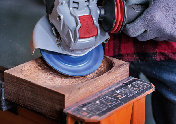Δίσκος καρβιδίου Bosch X-LOCK για διαμόρφωση ξύλου.