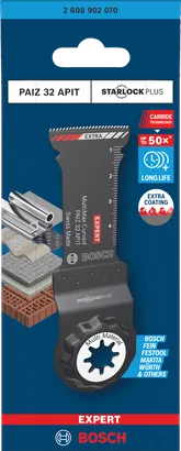 Λεπίδα κοπής βυθιζόμενης κοπής Bosch EXPERT PAIZ 32 APIT MultiMax 32×55 mm.