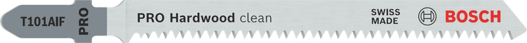 Λάμα σέγας Bosch PRO Hardwood clean T101AIF για λεπτές κοπές ξύλου.