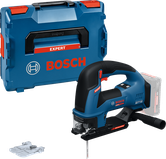 Ασύρματη σέγα Bosch με θήκη και σετ λεπίδων.