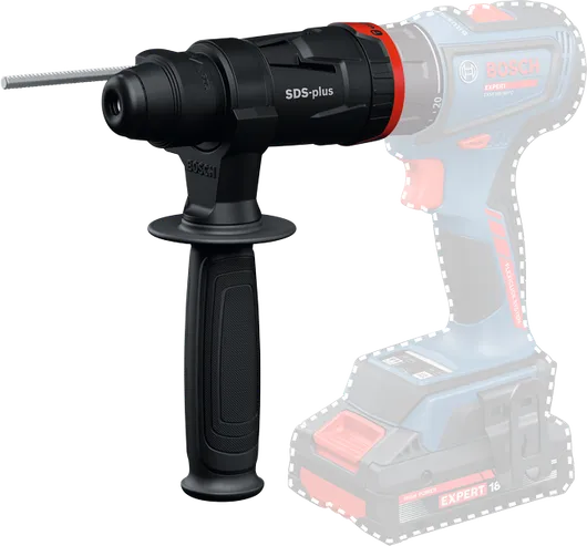 Προσαρμογέας Bosch GFA 18-H FlexiClick SDS-plus.