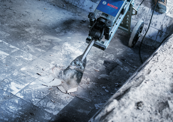 Ξύστρα δαπέδου Bosch PRO HEX 30 για αφαίρεση πλακιδίων.