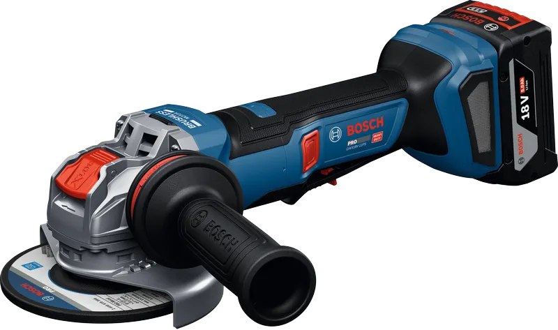 Γωνιακός τροχός Bosch GWX18V-11PS με σύστημα X-LOCK.