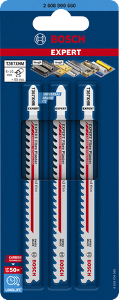 Λάμες σέγας καρβιδίου Bosch EXPERT T367XHM, συσκευασία των 3.