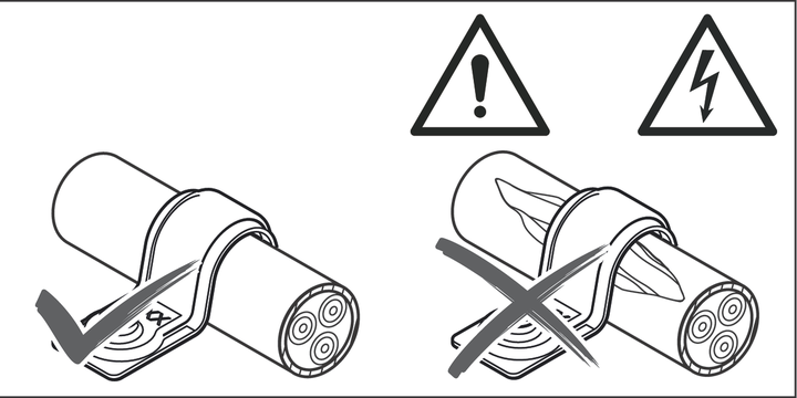Object #200587423: MetalSingleCableGripKabelisolationaufBeschaedigungpruefen