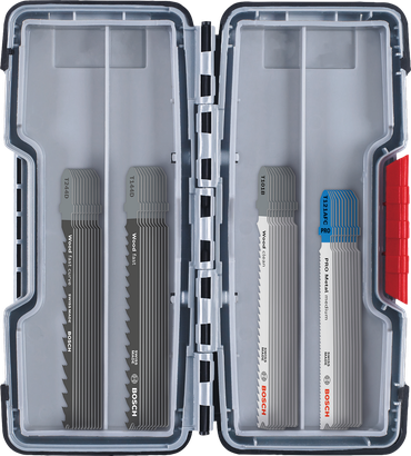 Σετ λεπίδων σέγας Bosch 40 τεμαχίων για ξύλο και μέταλλο.