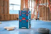 Σύστημα αποθήκευσης εργαλείων Bosch L-Boxx Contractor σε ρόδες.