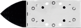 Πλάκα λείανσης Bosch PRO εκτεταμένη, 93 x 185 mm.