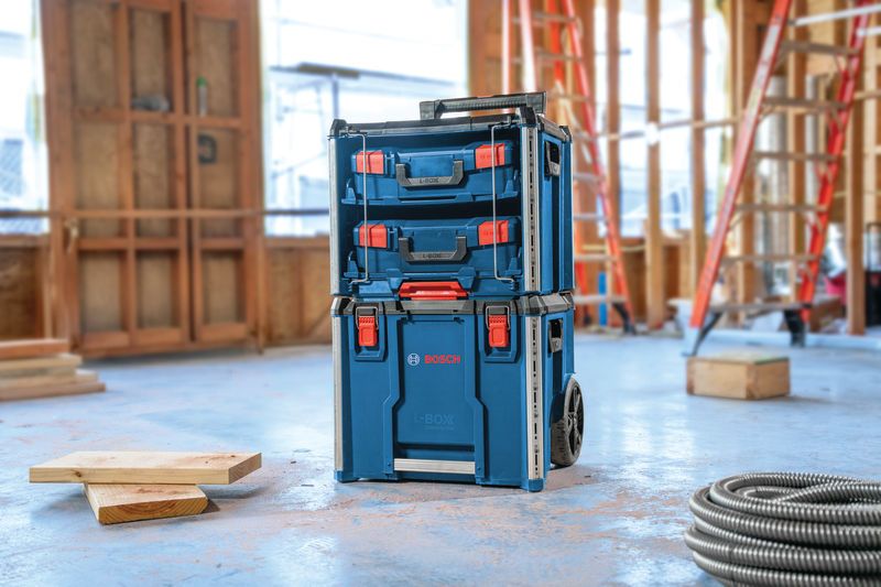 Σύστημα βαλιτσών μεταφοράς Bosch L-BOXX Contractor Rack 2.