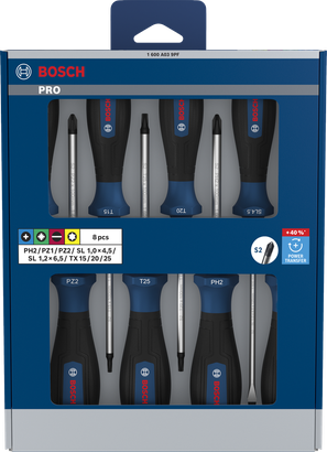Σετ κατσαβιδιών PH/PZ/SL/TX PRO, 6 τεμ.